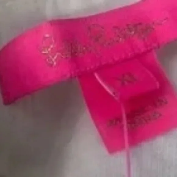 Lilly Pulitzer White Ditsy Vine Eyelet Short Puff Sleeved XL Blouse 🆕📦⌚🏃💨⚡🚚 - Picture 11 of 16